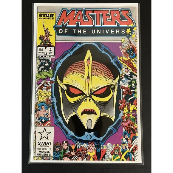 Masters Of The Universe Marvel Star Comics #4 VF/NM Direct Edition 9.4+ - Picture 1 of 9